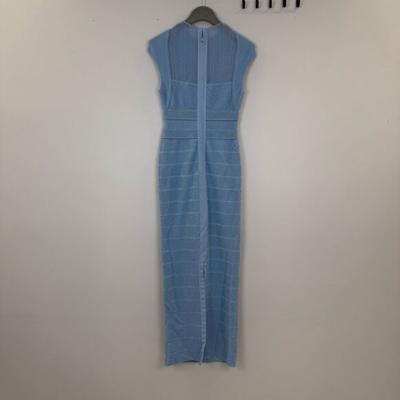 Herve Leger Light Blue Dress - Picture 10 of 10